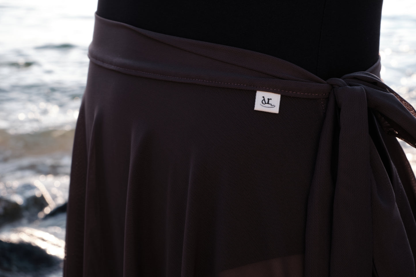 Autumn Haze Midi Ballet Skirt - Moon Edition is made with GRS-Certified Eco-Friendly Yarn, making it a breathable and durable ballet skirt