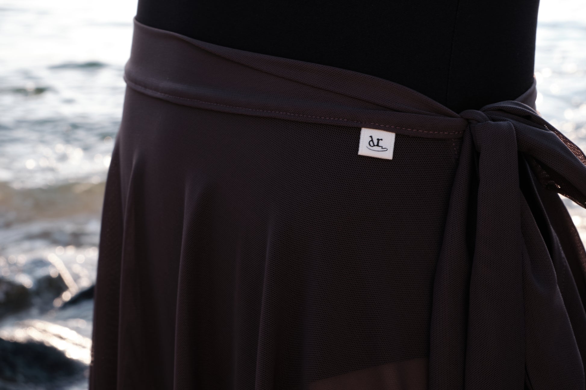 Autumn Haze Midi Ballet Skirt - Moon Edition is made with GRS-Certified Eco-Friendly Yarn, making it a breathable and durable ballet skirt