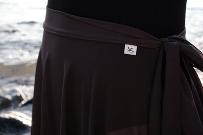 Autumn Haze Midi Ballet Skirt - Moon Edition is made with GRS-Certified Eco-Friendly Yarn, making it a breathable and durable ballet skirt