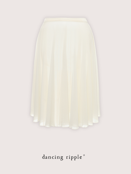 Pull-On Full-Circle Ballet Rehearsal Skirt showing the back design